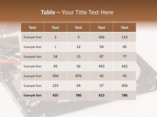 Data Open Hardware PowerPoint Template