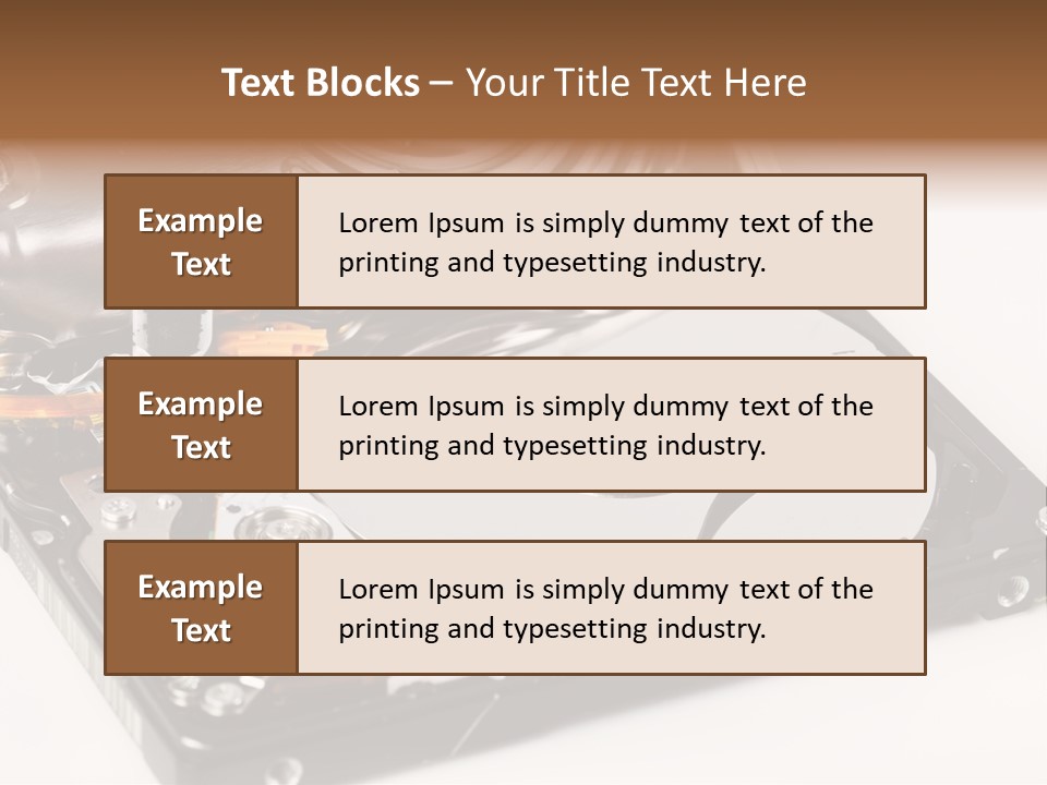 Data Open Hardware PowerPoint Template