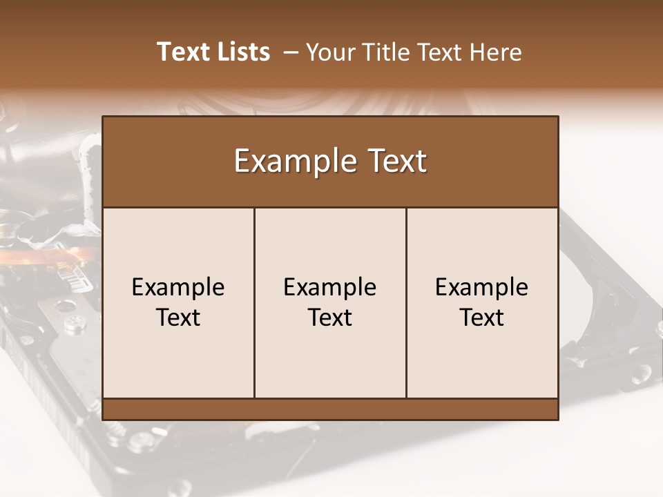 Data Open Hardware PowerPoint Template