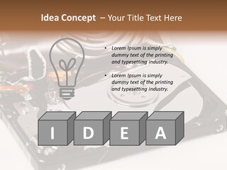 Data Open Hardware PowerPoint Template