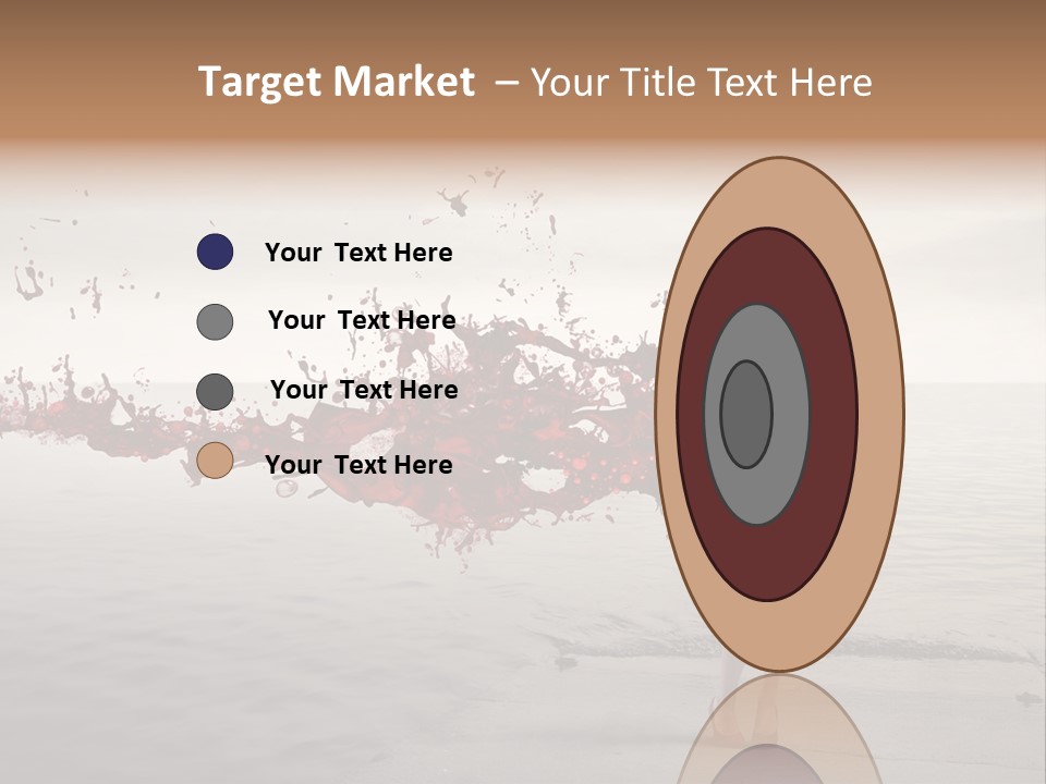 Nature Fashion Girl PowerPoint Template