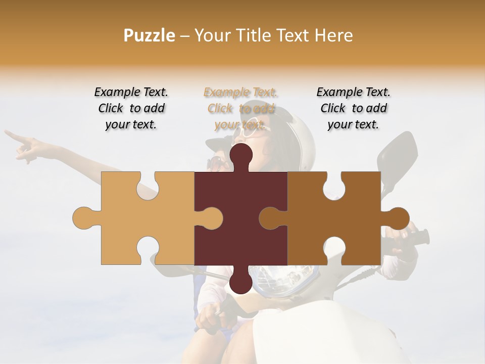 Bike Trip Joy PowerPoint Template