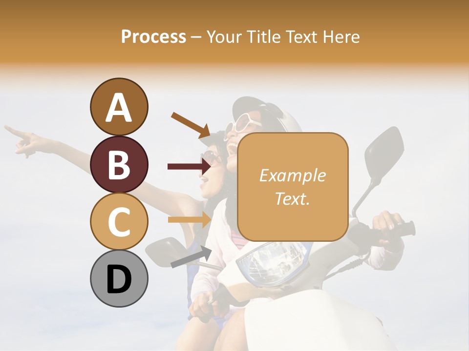 Bike Trip Joy PowerPoint Template