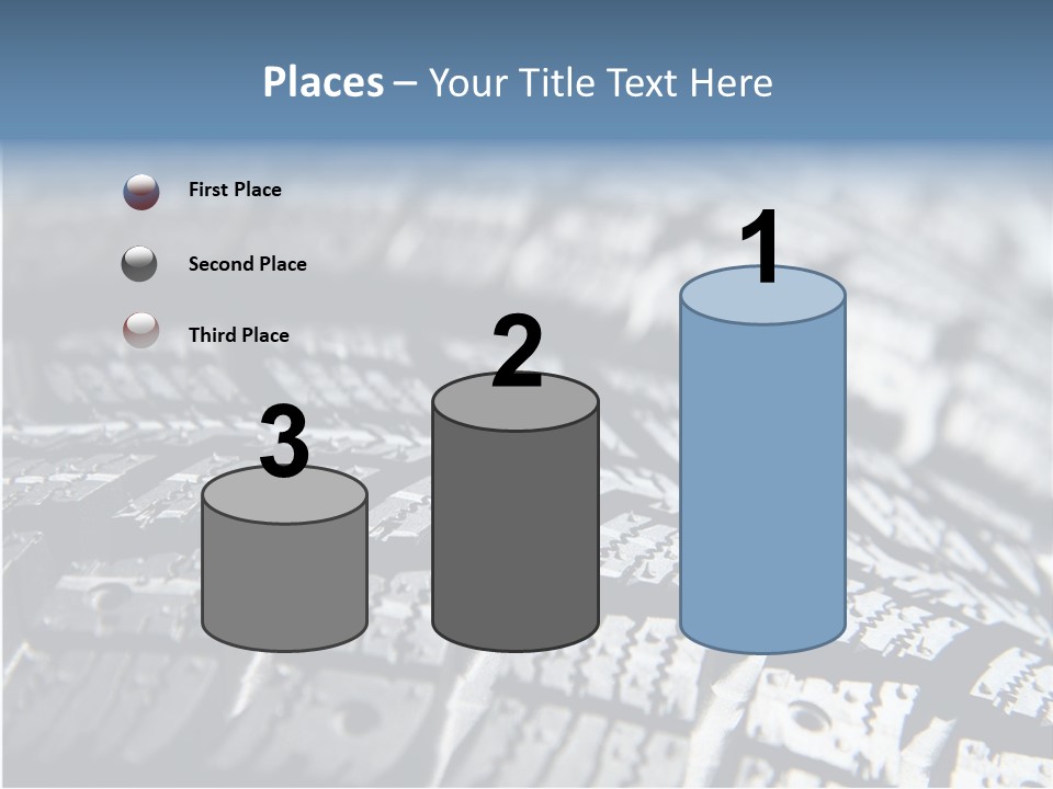 Rubber Motorsport Storage PowerPoint Template