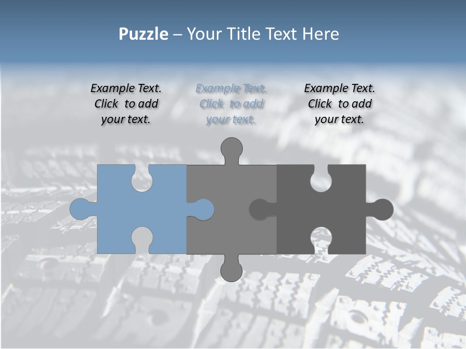 Rubber Motorsport Storage PowerPoint Template