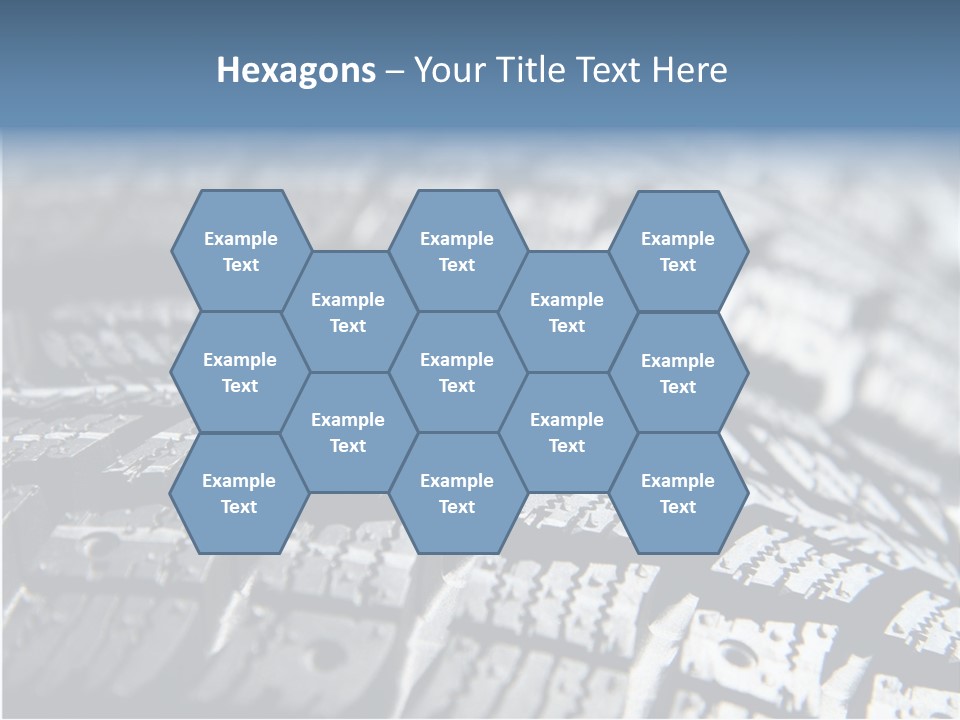 Rubber Motorsport Storage PowerPoint Template