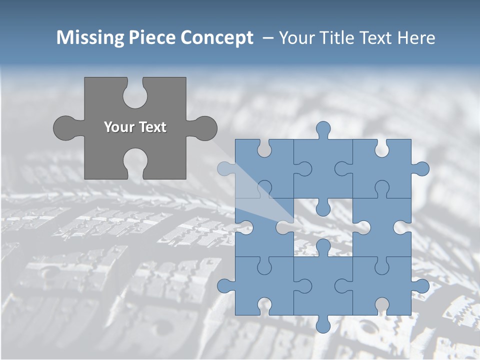 Rubber Motorsport Storage PowerPoint Template