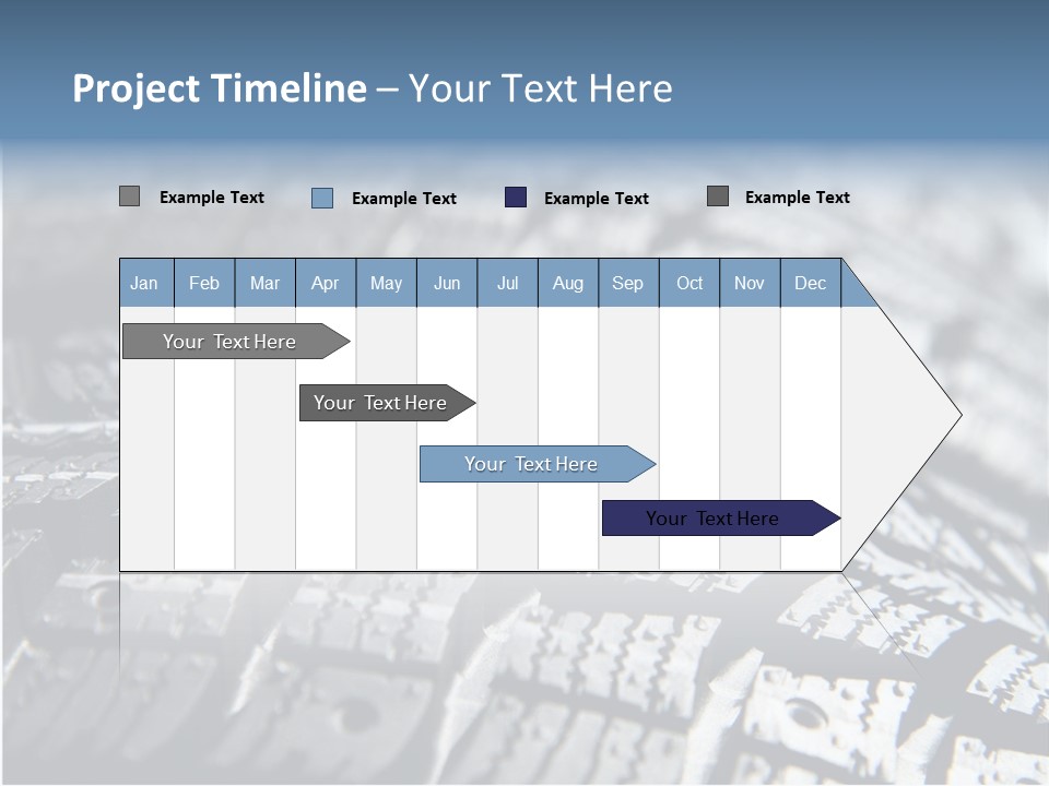 Rubber Motorsport Storage PowerPoint Template