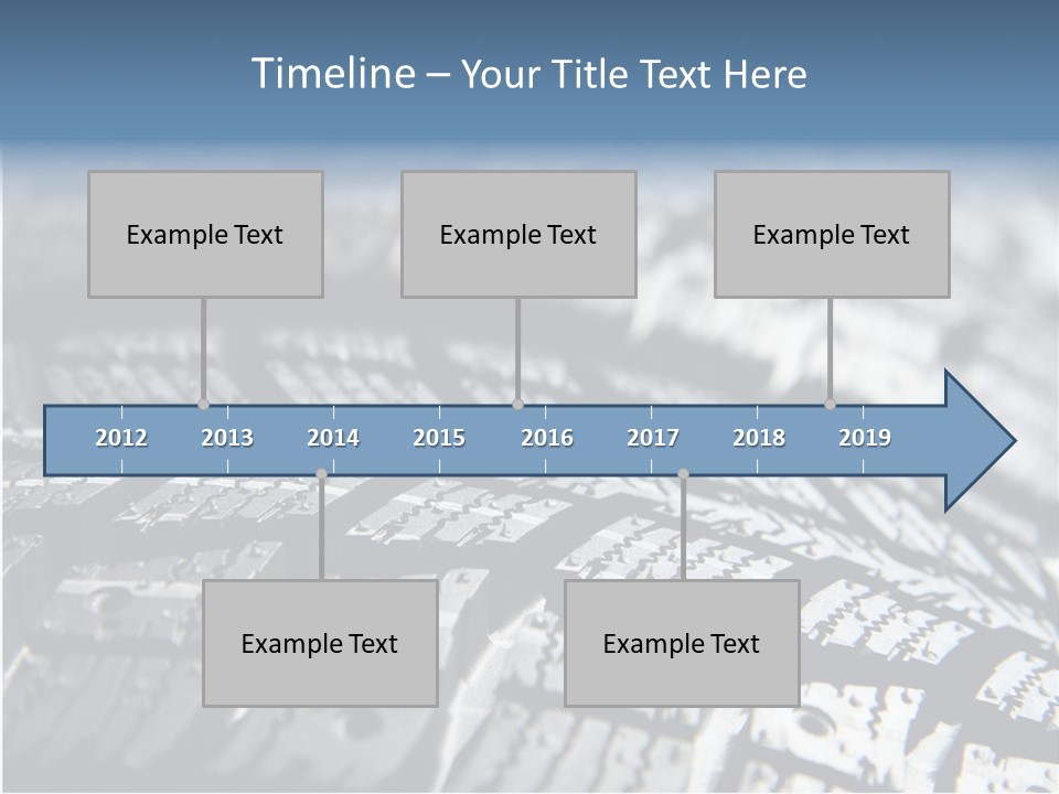Rubber Motorsport Storage PowerPoint Template