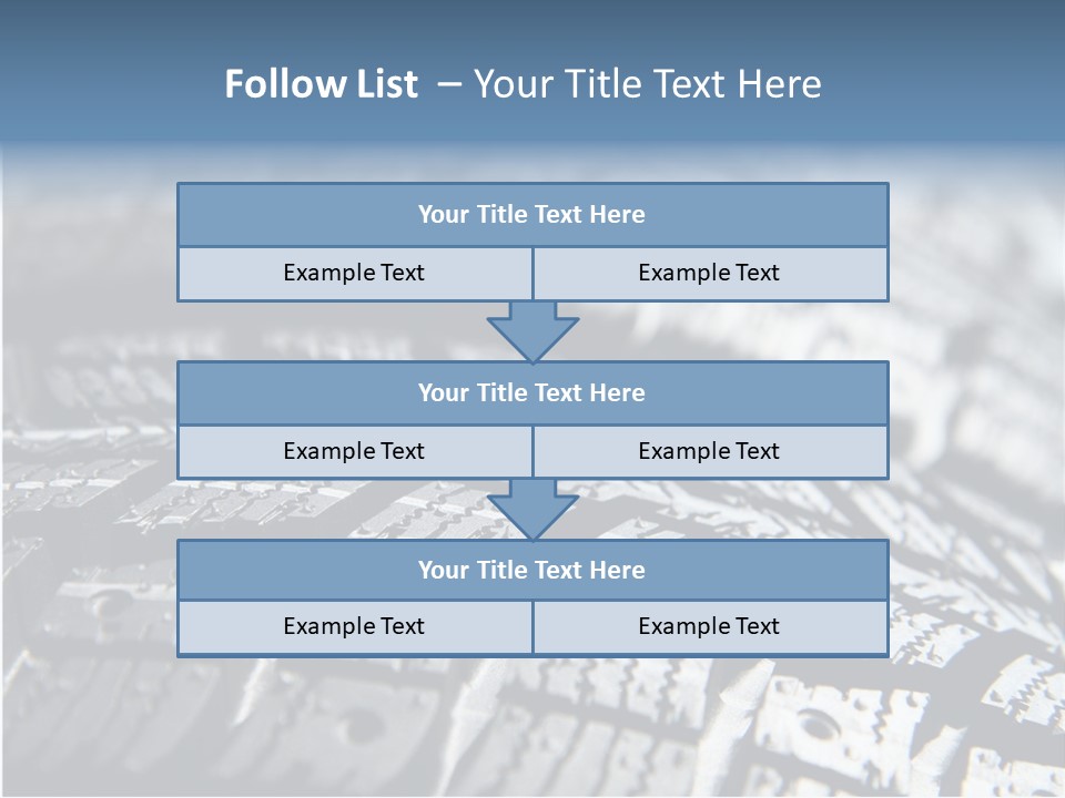 Rubber Motorsport Storage PowerPoint Template