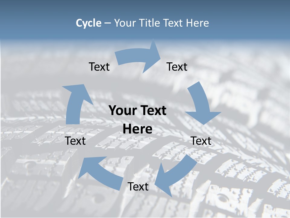 Rubber Motorsport Storage PowerPoint Template