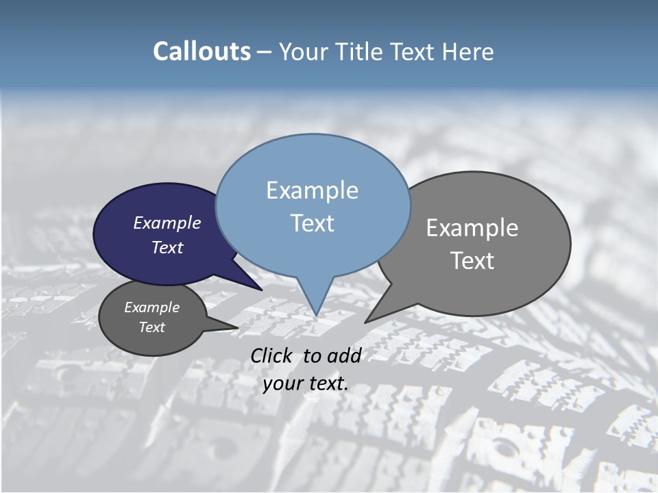 Rubber Motorsport Storage PowerPoint Template