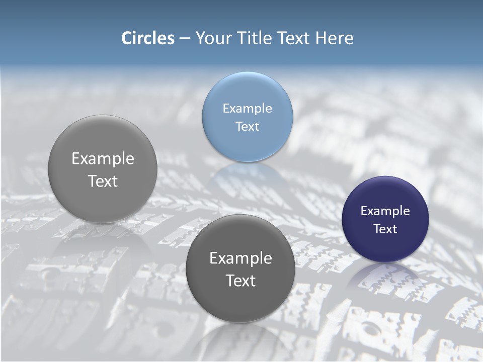 Rubber Motorsport Storage PowerPoint Template