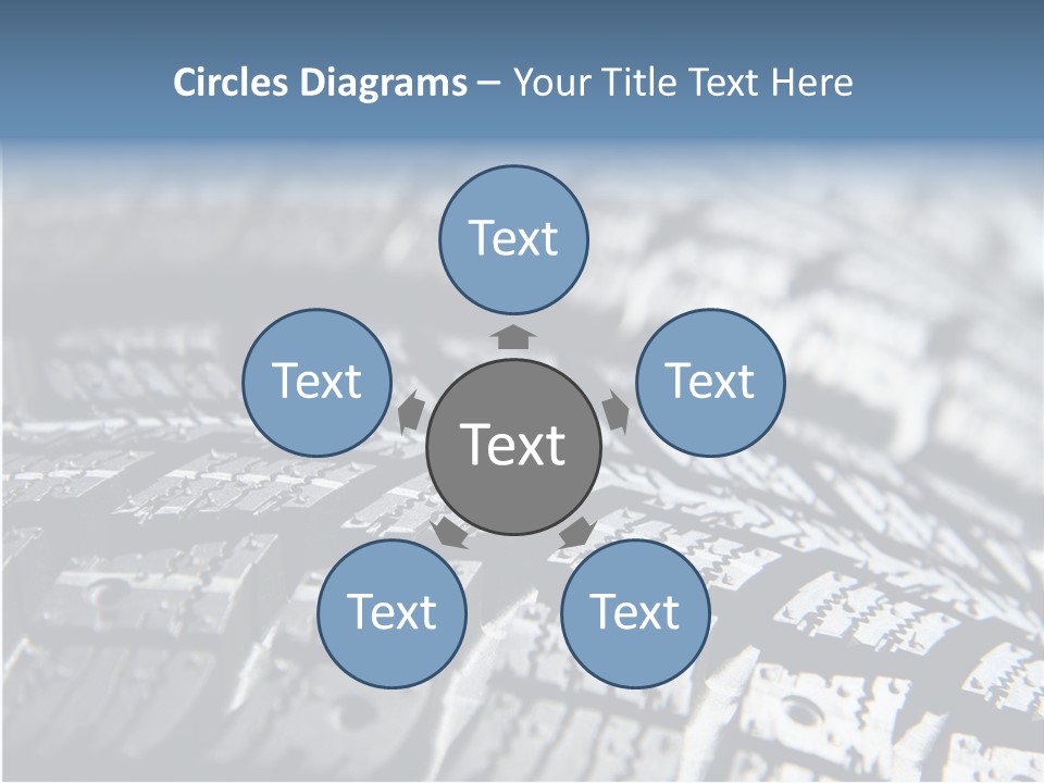 Rubber Motorsport Storage PowerPoint Template