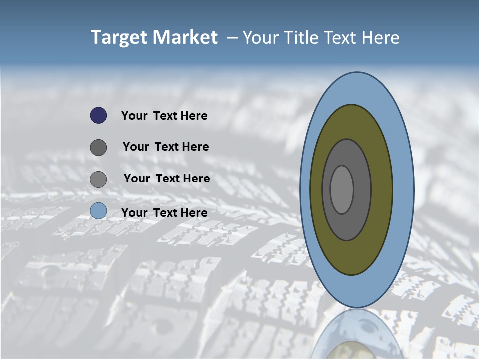 Rubber Motorsport Storage PowerPoint Template