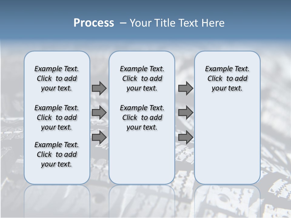 Rubber Motorsport Storage PowerPoint Template