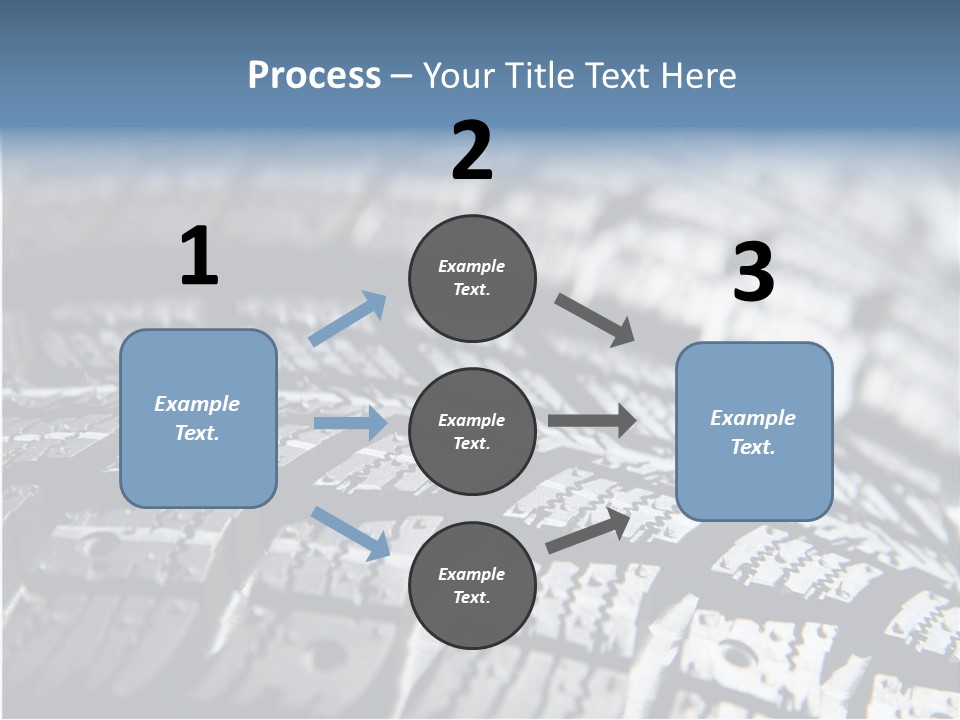 Rubber Motorsport Storage PowerPoint Template
