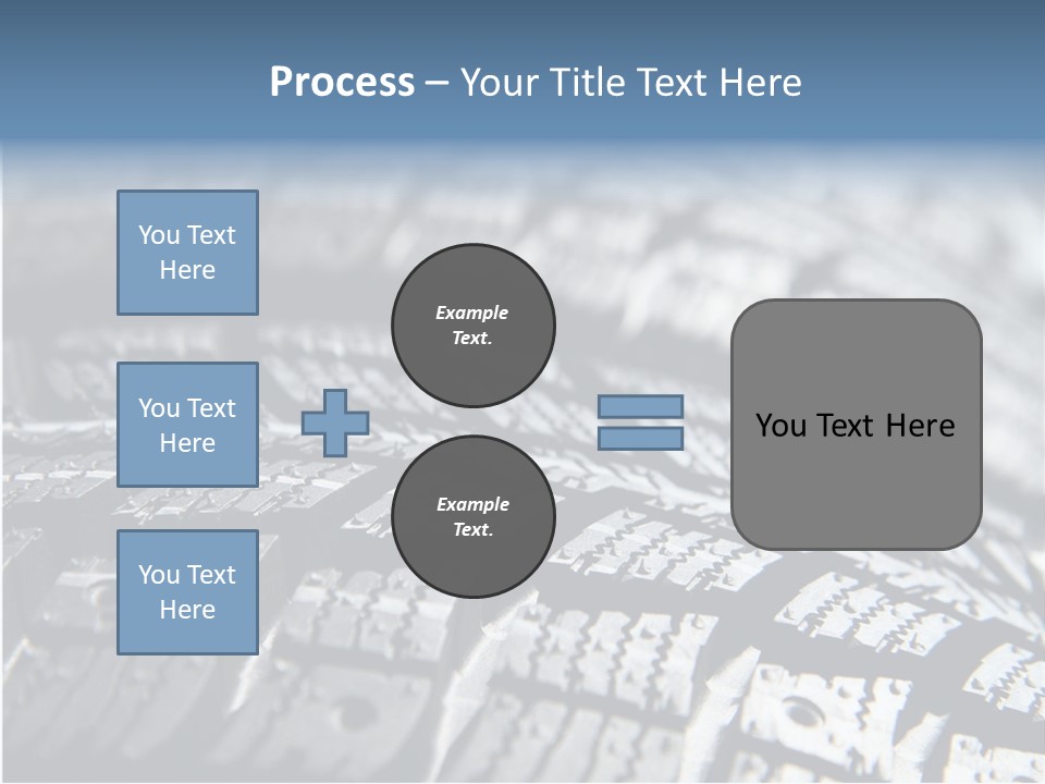 Rubber Motorsport Storage PowerPoint Template