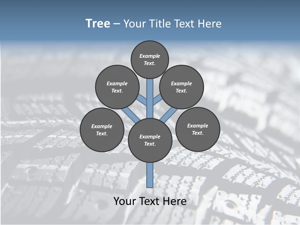 Rubber Motorsport Storage PowerPoint Template