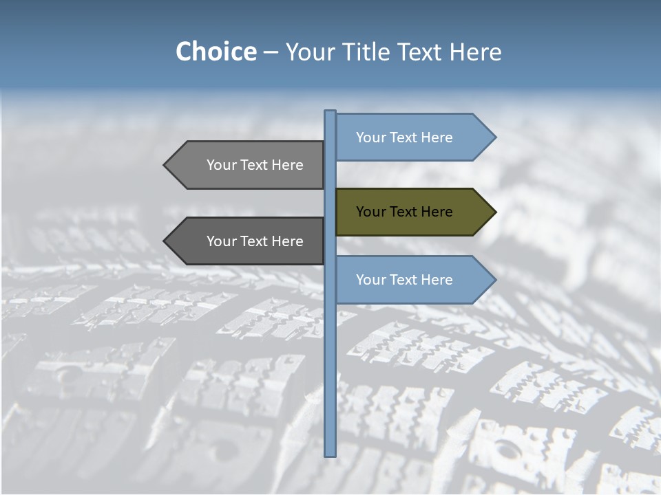 Rubber Motorsport Storage PowerPoint Template