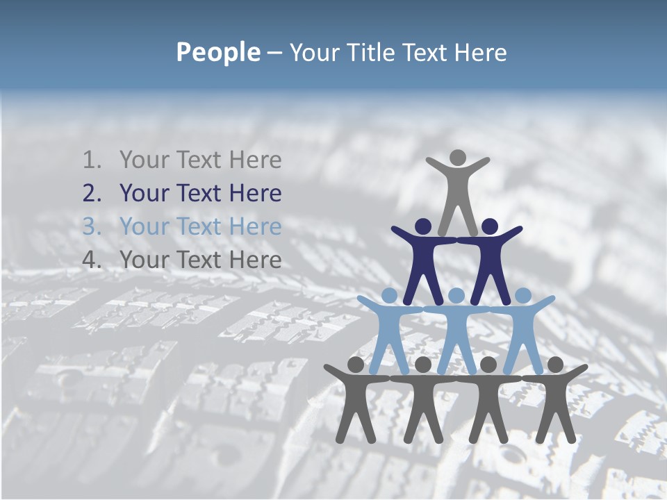 Rubber Motorsport Storage PowerPoint Template