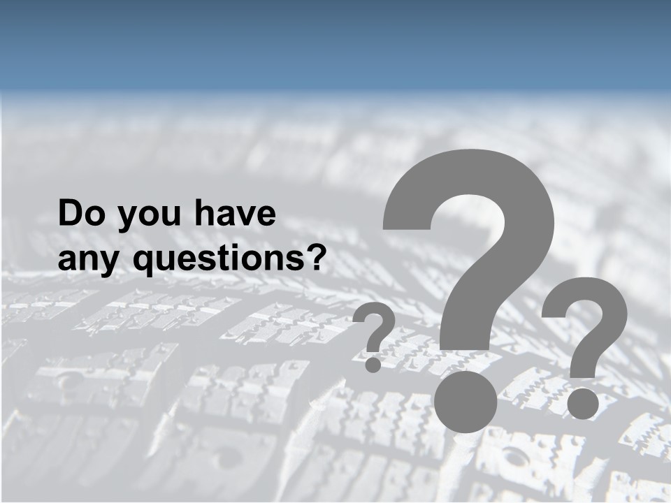 Rubber Motorsport Storage PowerPoint Template