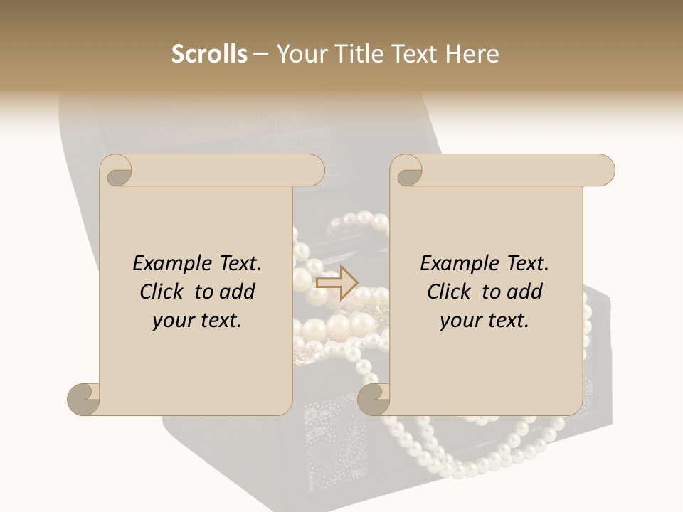 Pirate White Vintage PowerPoint Template