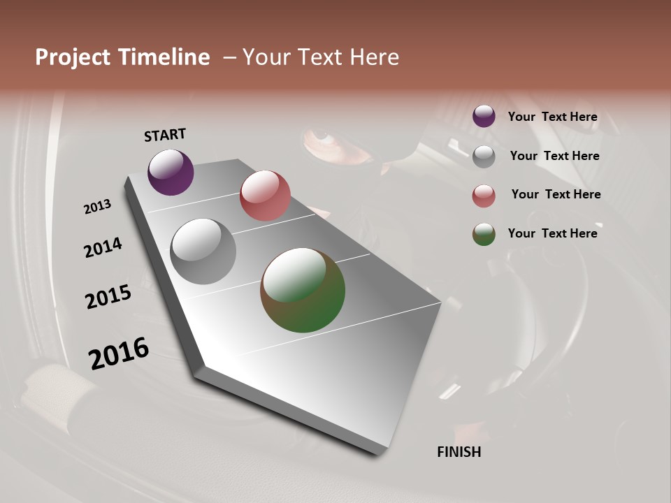 Outdoors Hijacks Despair PowerPoint Template
