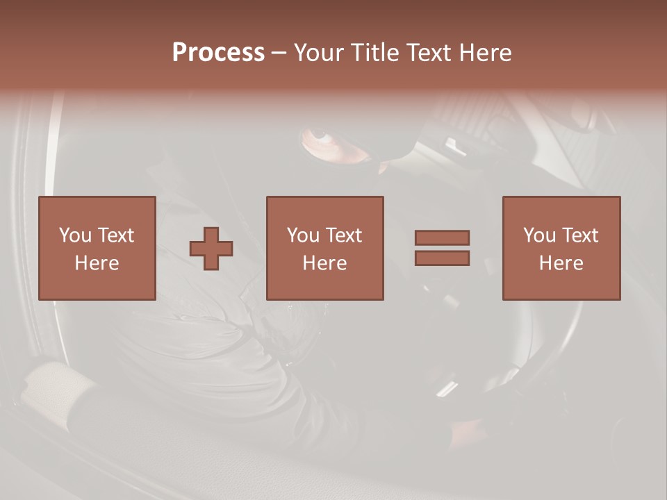 Outdoors Hijacks Despair PowerPoint Template