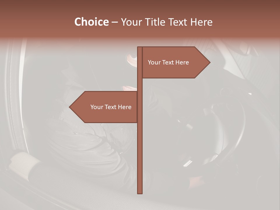 Outdoors Hijacks Despair PowerPoint Template