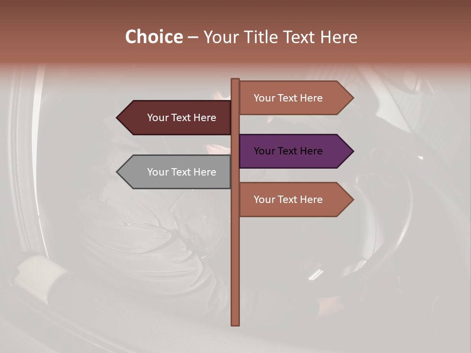 Outdoors Hijacks Despair PowerPoint Template