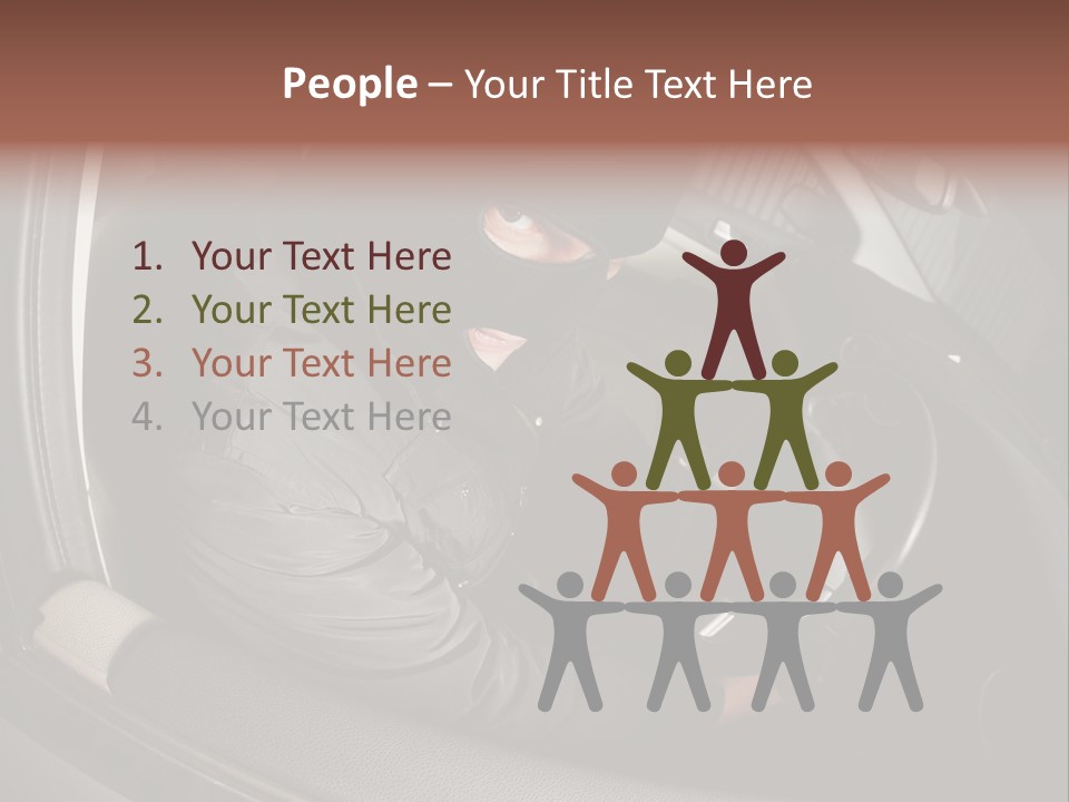 Outdoors Hijacks Despair PowerPoint Template