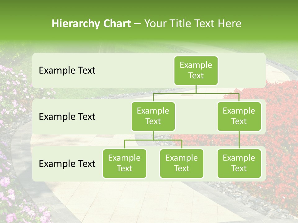 Cobble Tranquil Outdoor PowerPoint Template