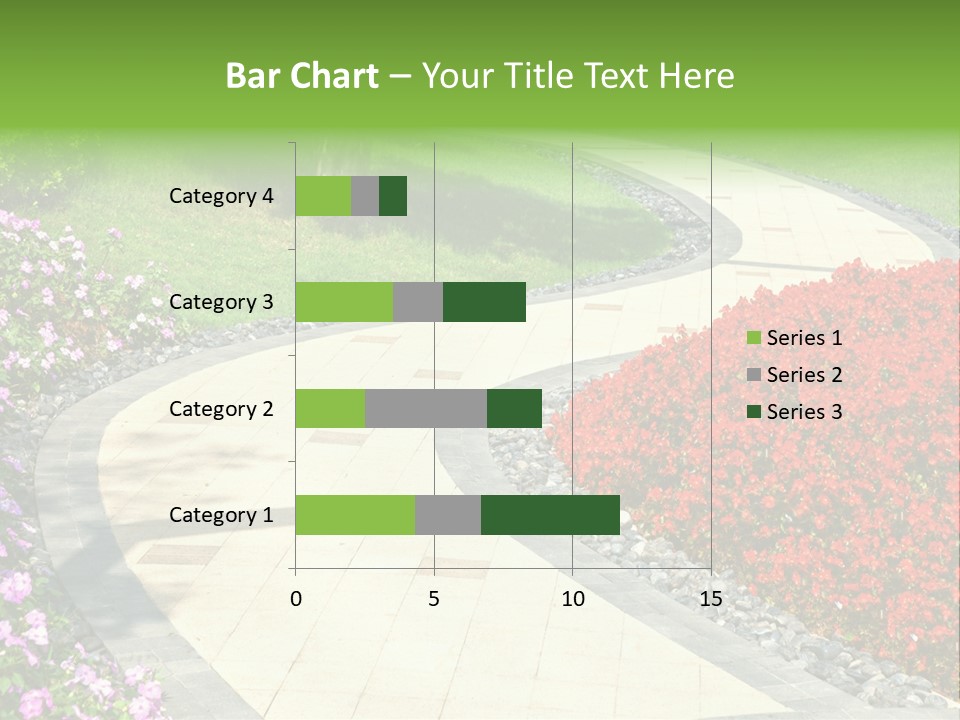 Cobble Tranquil Outdoor PowerPoint Template