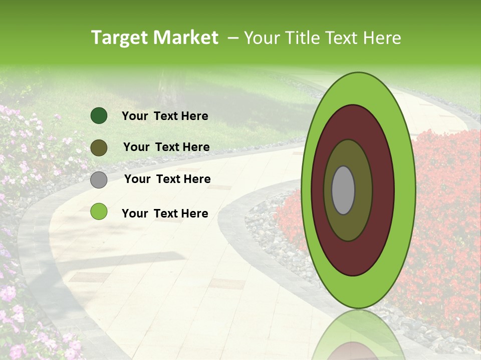 Cobble Tranquil Outdoor PowerPoint Template