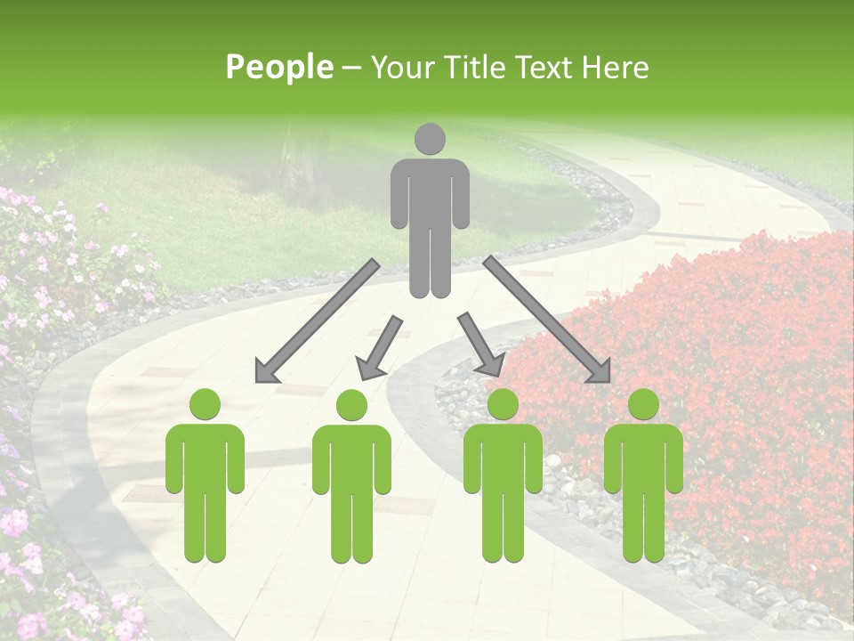 Cobble Tranquil Outdoor PowerPoint Template