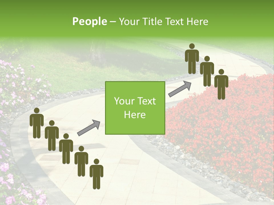 Cobble Tranquil Outdoor PowerPoint Template