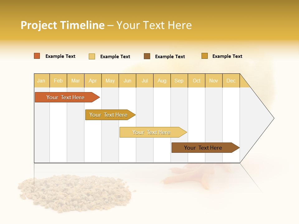 Chick Feed Hen PowerPoint Template