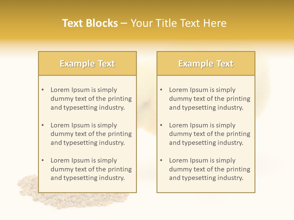 Chick Feed Hen PowerPoint Template