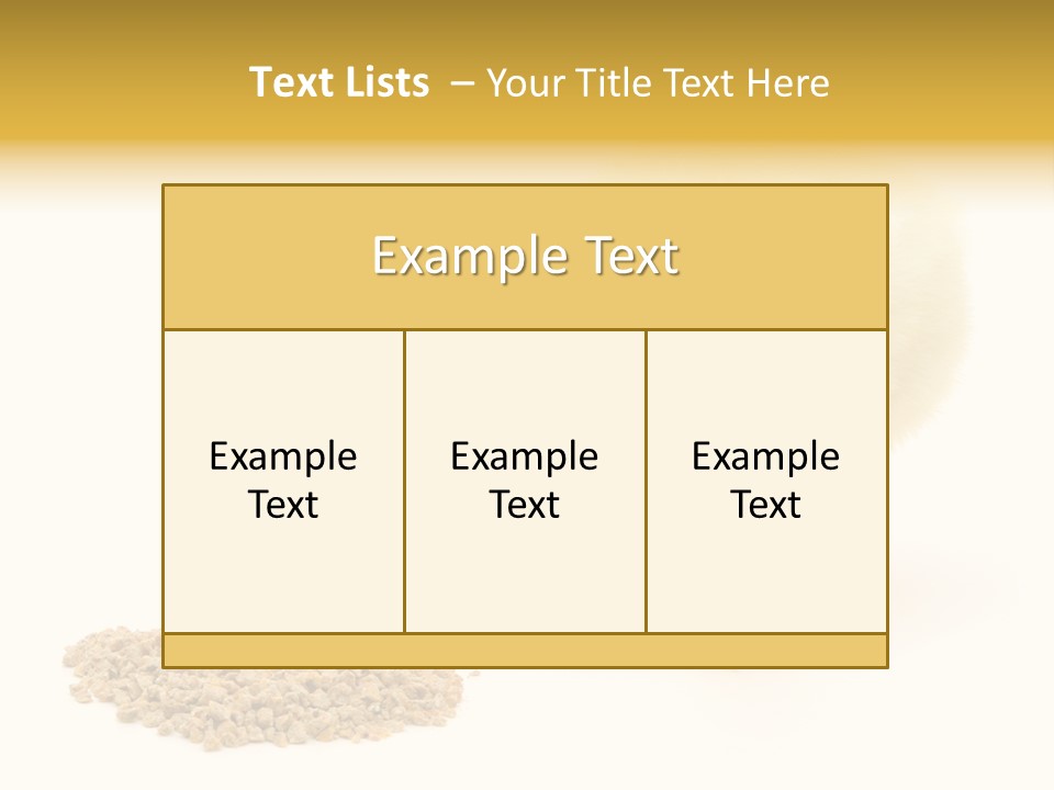 Chick Feed Hen PowerPoint Template