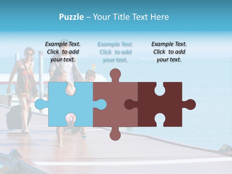 Young Trip Son PowerPoint Template