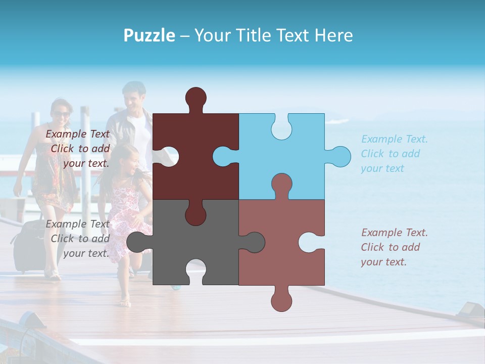 Young Trip Son PowerPoint Template