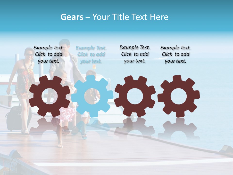 Young Trip Son PowerPoint Template