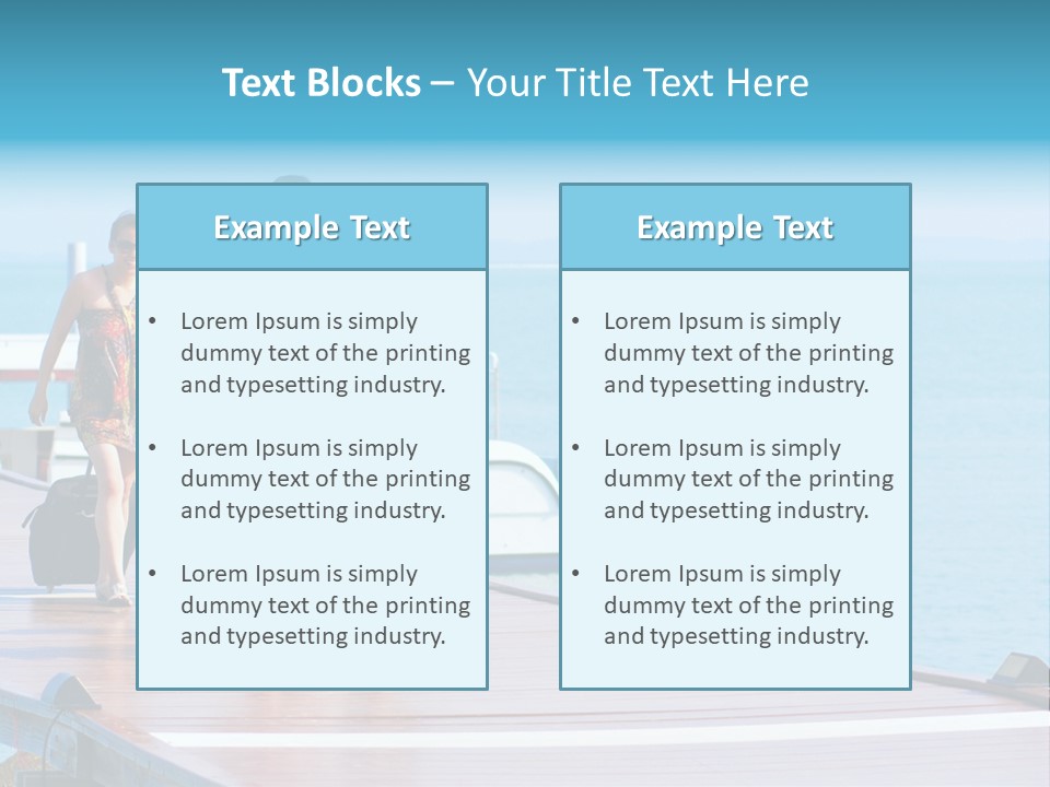 Young Trip Son PowerPoint Template