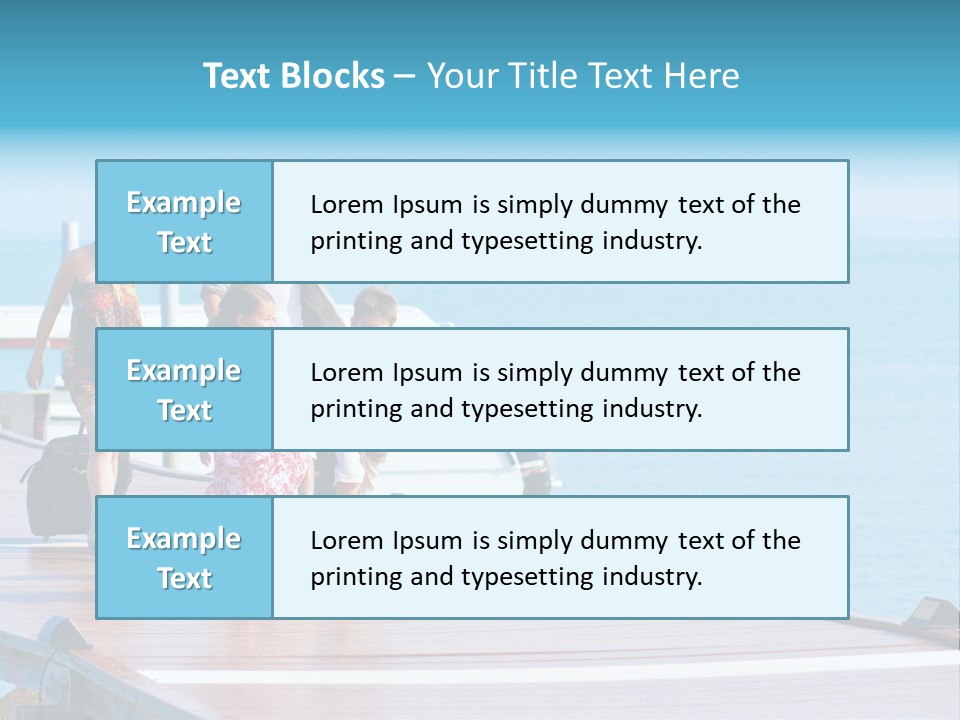 Young Trip Son PowerPoint Template