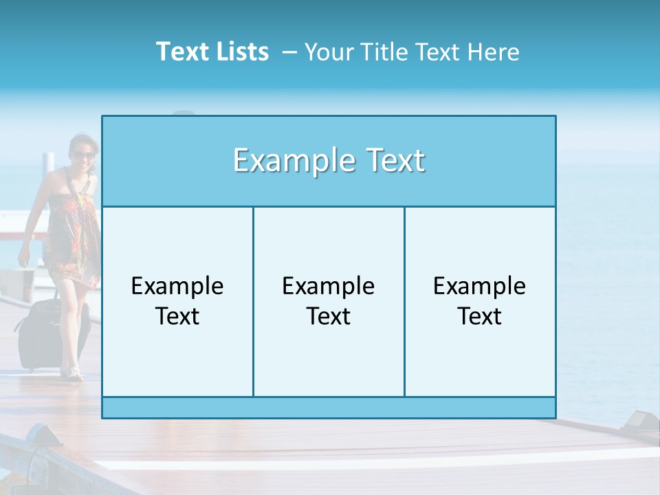 Young Trip Son PowerPoint Template