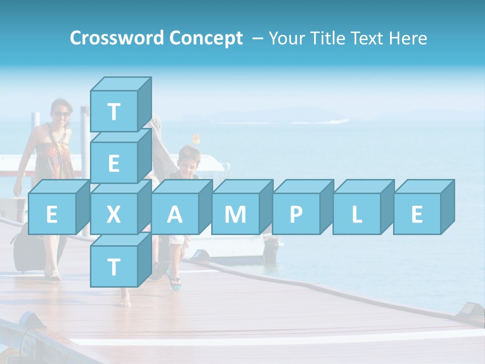 Young Trip Son PowerPoint Template