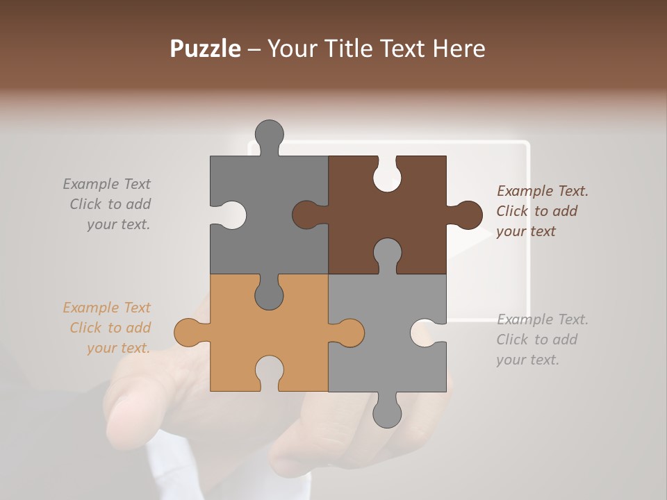 Sign Stop Video PowerPoint Template
