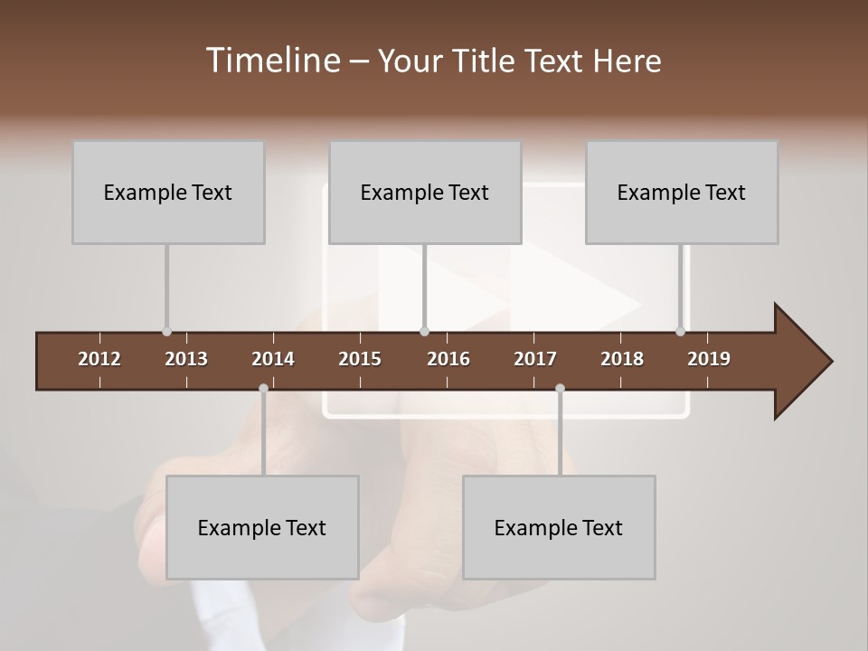 Sign Stop Video PowerPoint Template