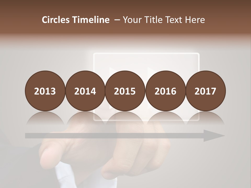 Sign Stop Video PowerPoint Template
